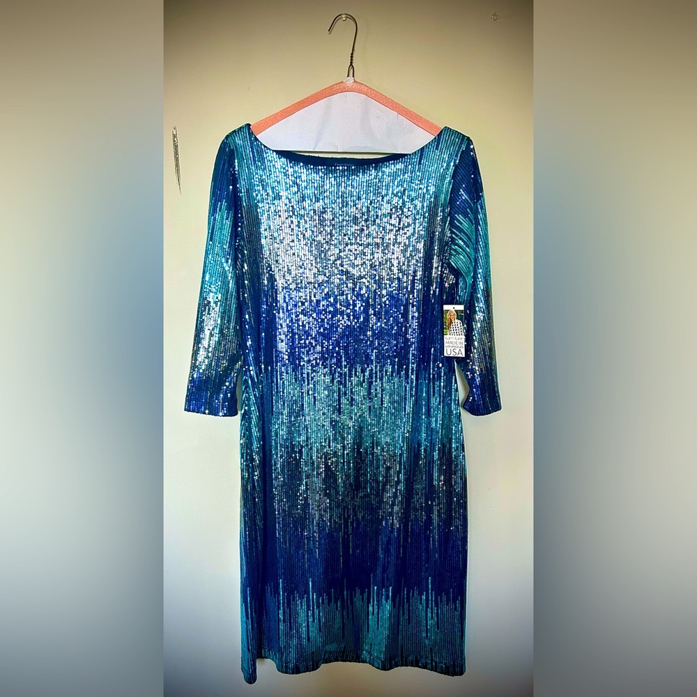 Karen Kane Sequin Dress (XL)